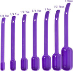 Plastic Measuring Cups and Spoons Set 15, 7 Dry&Liquid Measuring Cup Spoon Set - Image 6