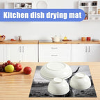 Highland Cow Dish Drying Mat for Kitchen Counter Drying Pad Absorbent - Image 6