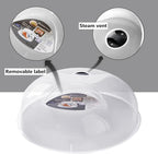 Microwave Splatter Cover for Food Large Microwave Plate Cover Guard Lid - Image 3