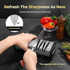 Narcissus Knife Sharpener, Diamond Abrasives Electric Knife Sharpener - Image 2