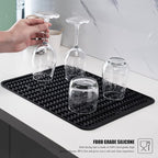 Large 14" x 11" Silicone Dish Drying Mat - Image 5