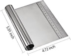 Dough Pastry Scraper Stainless Steel Bench Scraper - Image 7