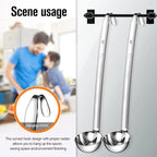 Cunhill 5 Pcs Soup Ladles Stainless Steel Serving Ladles - Image 5