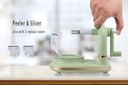 VEELAM Apple Peeler with 2 Blades Replacements, Apple Peeler Slicer & Corer - Image 5