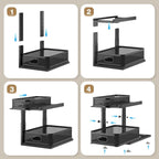 2 Pack Under Sink Organizer - Image 5