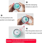 Elegant Stainless Steel Vintage Kitchen Timer - Image 5