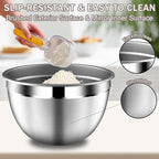DUTZUN Stainles Steel Mixing Bowls - Image 6