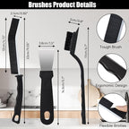 Crevice Cleaning Brush, Hard Bristle Crevice Cleaning Brush, Crevice Cleaning - Image 5