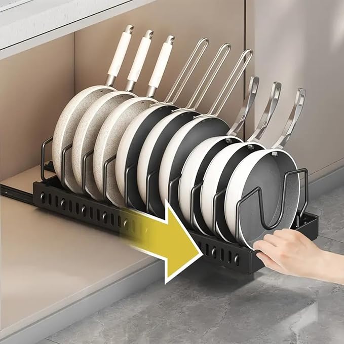 AmoiChic 2 Pack Pull Out Cabinet Organizer - Image 2