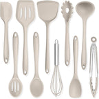TeamFar Kitchen Cooking Utensils, 446°F Heat Resistant Kitchen Gadgets Tools by TeamFar
