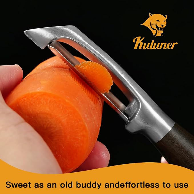 Serrated Blade Premium I Type 304 Stainless Steel Multifunctional Kitchen - Image 3