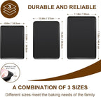 Baking Sheet Pan Set of 3, Commercial Cookie Sheets - Image 3