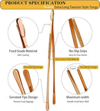 JETKONG 2 Pcs 16-Inch Extra-Large Kitchen Tweezers and Tongs - Image 2