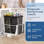 Insputer Dual Pull Out Trash Can Under Cabinet - Image 4