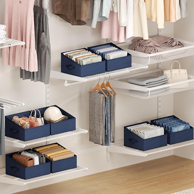 DIMJ Closet Storage Bins 10 Pack - Image 3