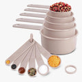 11PCS Measuring Spoons and Measuring Cups Set, Stackable Cups and Spoons by Puctstone