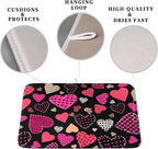 Happy Valentine's Day Kitchen Drying Mats - Image 3