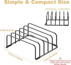 Fikoksol Cutting Board Organizer and Baking Sheet Rack, Tray Dividers - Image 3