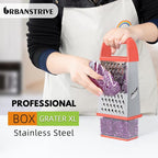 Urbanstrive Cheese Grater With Container, Professional Cheese Grater with Handle - Image 5