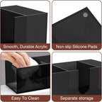 Acrylic Coffee Cup Holder for Countertop, 3 Slots Acrylic Coffee Bar - Image 5