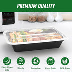 50 Pack 32 oz Meal Prep Containers Reusable - Image 3