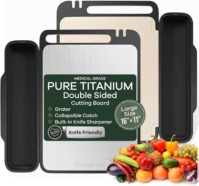 PURE-PREP Titanium Cutting Boards by Unknown