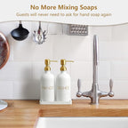 Glass Dish and Hand Soap Dispenser Set - Image 2