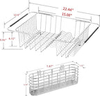 JAQ Over Sink Dish Drying Rack for Medium to Large Sink, Expandable 15.08"–22.4" - Image 2