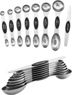 Spring Chef Stainless Steel Magnetic Measuring Spoons Set of 8 by SpringChef
