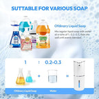 2 Pack Automatic Soap Dispenser Touchless, Liquid Hand Soap Dispenser 12.8oz - Image 4
