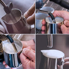 SIKEMAY Milk Frothing Pitcher Cup, 32oz/900ML Milk Frother Cup Stainless Steel - Image 6