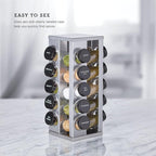 Kamenstein 20 Jar Heritage Revolving Countertop Spice Rack Organizer - Image 5