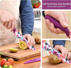 UPTRUST Knife Set, 12-piece Kitchen Knife Set Nonstick Coated, Professional - Image 2