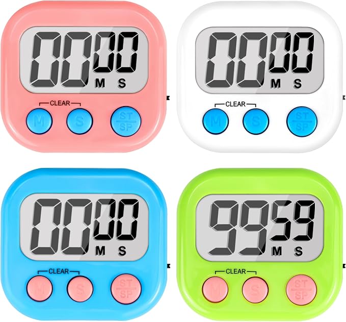 Digital Timer for Kids Teacher Supplies Classroom Timer for Study Learning by AOUVES