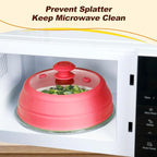 Microwave Splatter cover, Glass Microwave Cover - Image 2