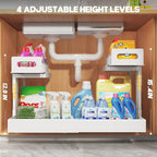1 Pack Expandable Under Sink Organizers Storage - Image 8