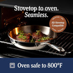 LEGEND COOKWARE 5-Ply Stainless Steel 1.5-Quart Sauce Pan - Image 6