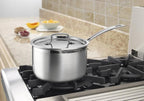 Cuisinart 4-Quart Skillet, Stainless Steel Cookware Multiclad Pro Triple Ply - Image 2