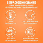Hisencn Enameled Cast Iron Skillet Set - Image 9