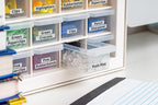 IRIS USA Small Plastic Storage Drawers, 16-Drawer Organizer, Made in USA - Image 7