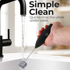 Zulay Kitchen Patented Tornado Triple Whisk Milk Frother - Image 9