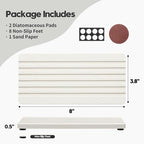 Razborci 2PCS Diatomite Quick Stone Drying Tray Mat - Image 6