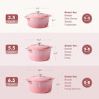 SENSARTE Enameled Cast Iron Dutch Oven Pot - Image 9
