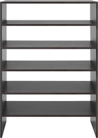 Whitmor Wood Stackable 2-Shelf Shoe Rack, 24 INCH - Image 8