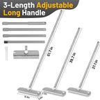 Floor Scrub Brush with Long Handle: 3 in 1 Heavy-Duty Floor Scrubber Brush with - Image 3