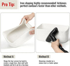8 Pack Small Storage Baskets for Organizing, Woven Rope Bins for Bathroom - Image 7