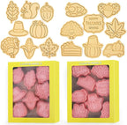 16-Pcs Thanksgiving Cookie Cutters Set 3D Cookie Cutters by Tuxxzis