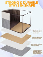 BALEINE 1 Pack Fabric Closet Storage Bins - Image 3