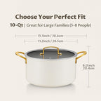 BEZIA 10 Quart Cooking Pot - Image 2