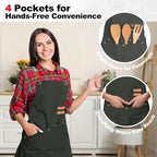 BeLuyi chef apron bib tool apron - Image 6